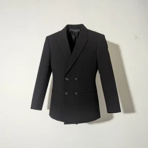 unwashed denim suit jacket m16
