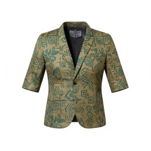 unwashed denim suit jacket m16