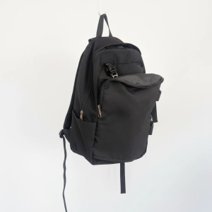tactical or utility style black backpack o4