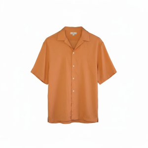 men's short sleeve button sown shirt m66